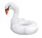 4.5ft. White Swan Inflatable Swimming Pool Ring Float